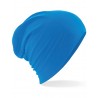 Slouchy beanie - mod. B368:Sapphire Blue, 95% cotton / 5% elastane, One Size